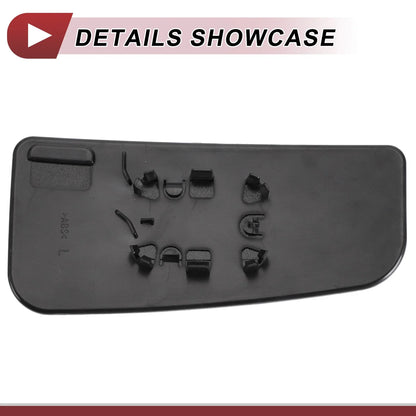 Left Driver Side Mirror Glass Replacement for Ford F150 (Non-Heated)