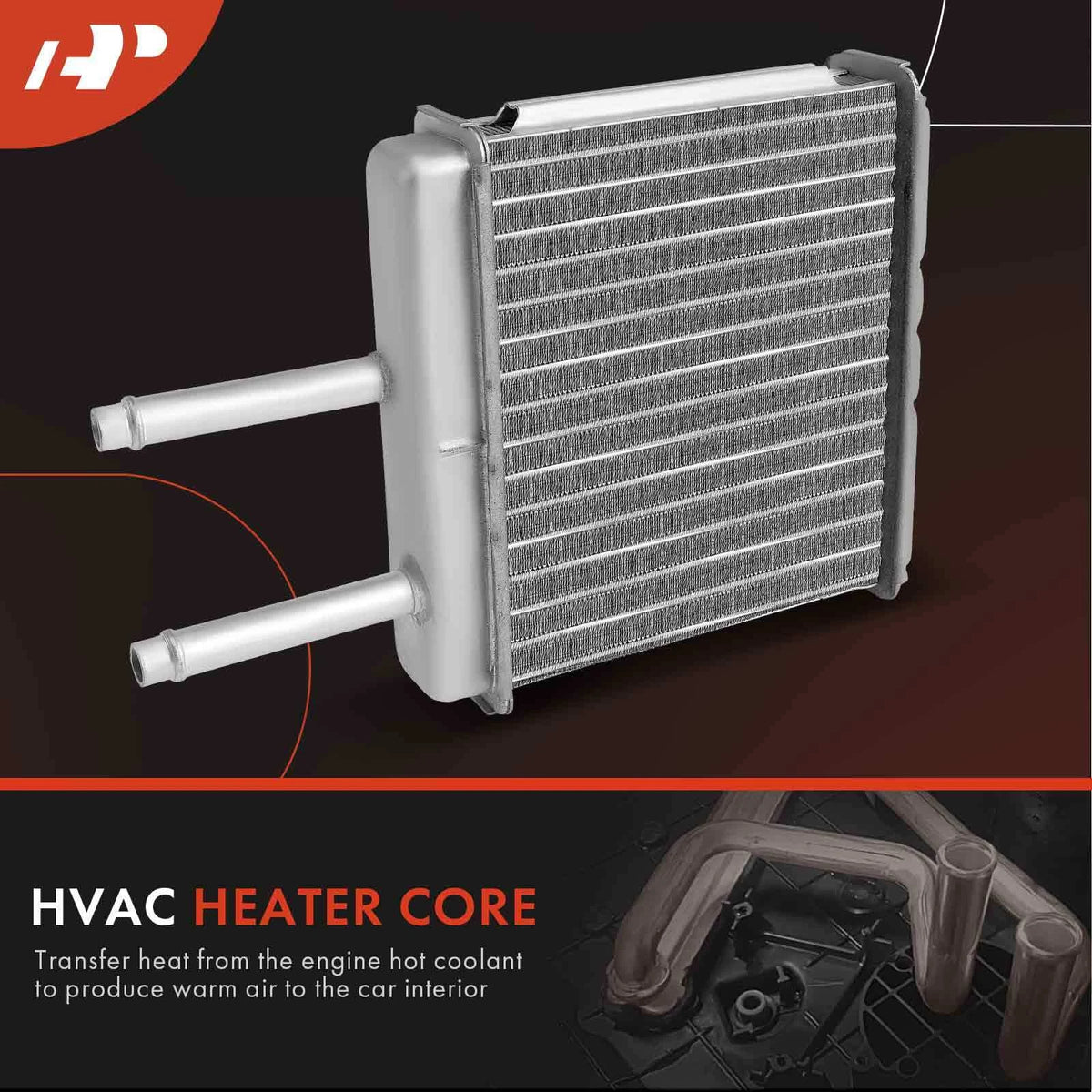 HVAC Heater Core for Chevy Metro 1992–1998 (7412060B00, 96060860, 94758)
