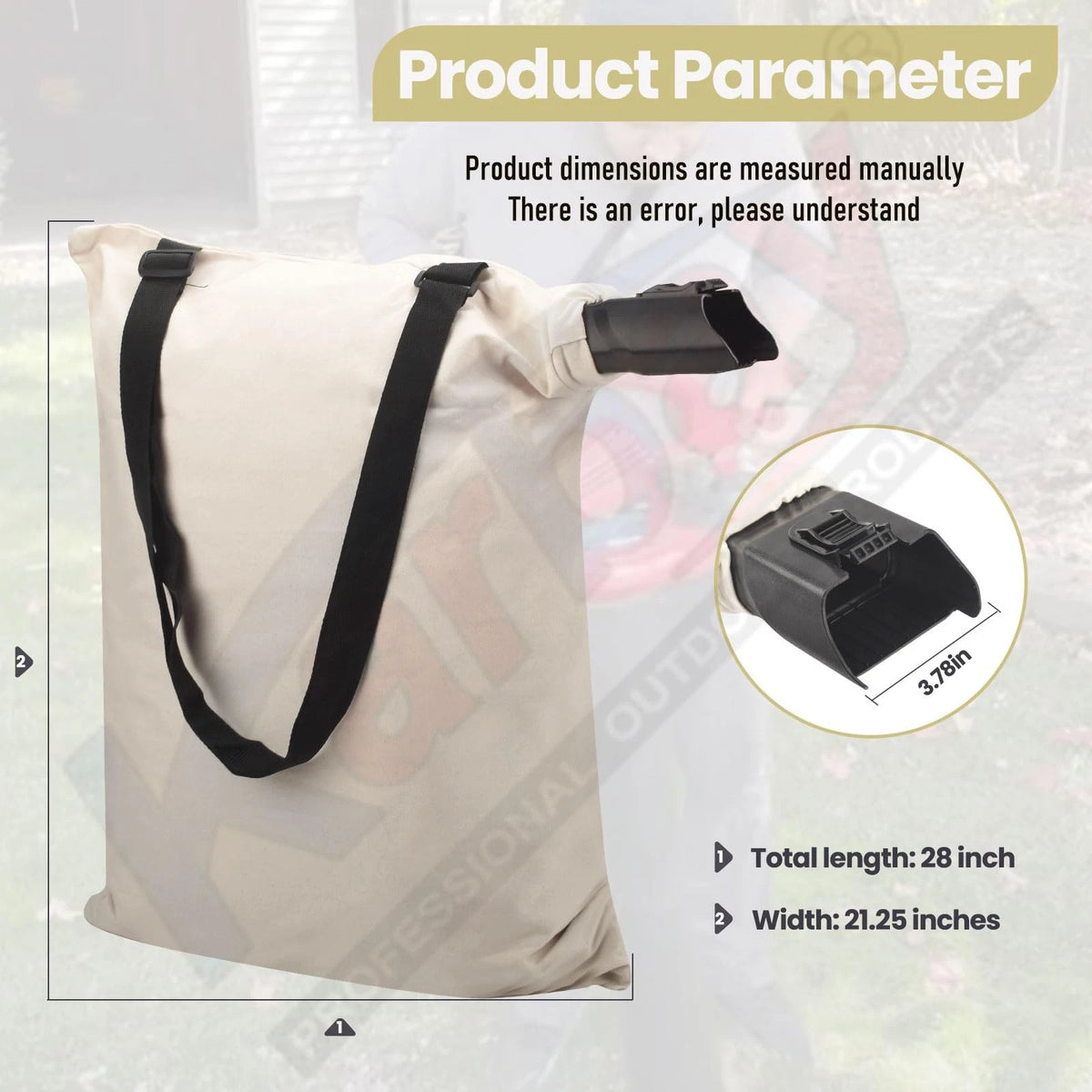 Blower Debris Vacuum Bag for Toro (Fits 137-2336, 108-8994)