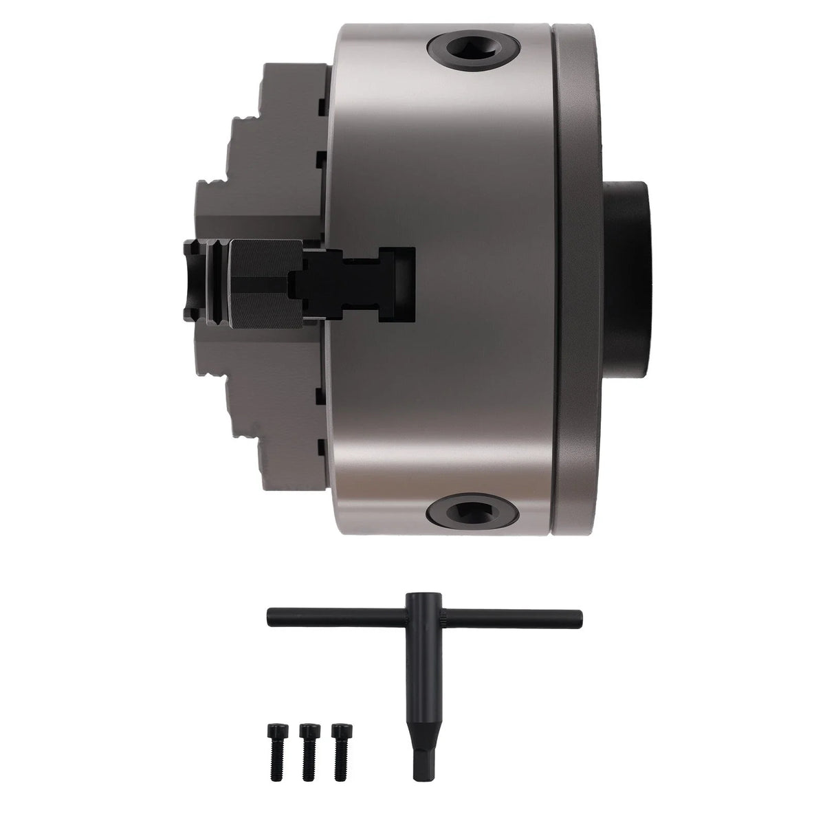 3-Jaw Chuck K11-160A for Lathe 6in 160mm with M8 Screws