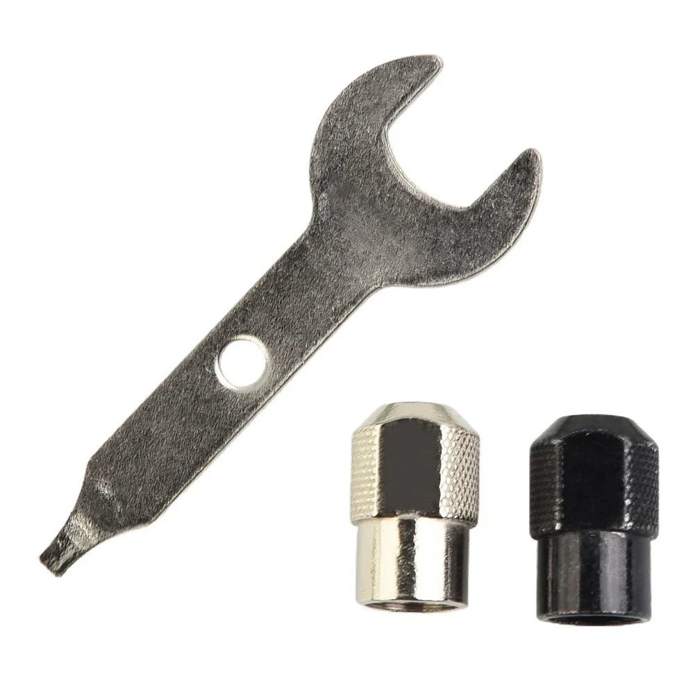 3X Screw Cap Wrench for Electric Grinder (Keyless, Metric Thread)
