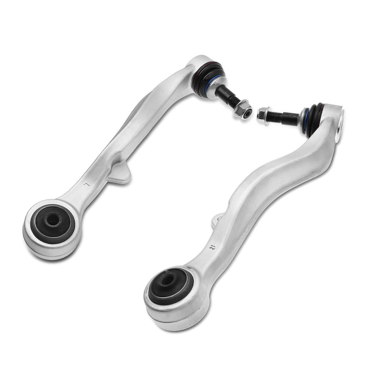 2X Front Lower Rearward Control Arm w/Ball Joint for BMW E63 E65 (2004–2010)