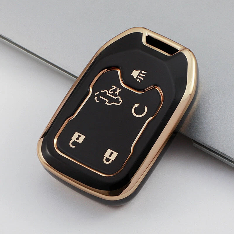 TPU Remote Key Fob Cover Case for GMC Savana Sierra Yukon (USA)