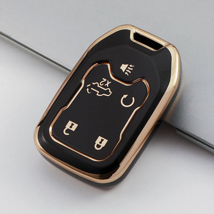 TPU Remote Key Fob Cover Case for GMC Savana Sierra Yukon (USA)