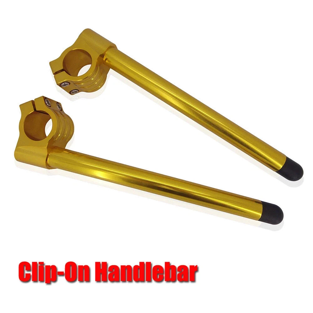 53mm CNC Racing Clipons for Universal 7/8'' Fork Tube (No Specific Year)