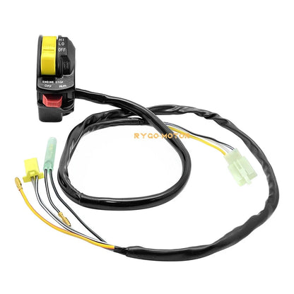 Handlebar Stop Kill Switch Headlight for Suzuki Quadsport 250 LT250S (1989–1990)