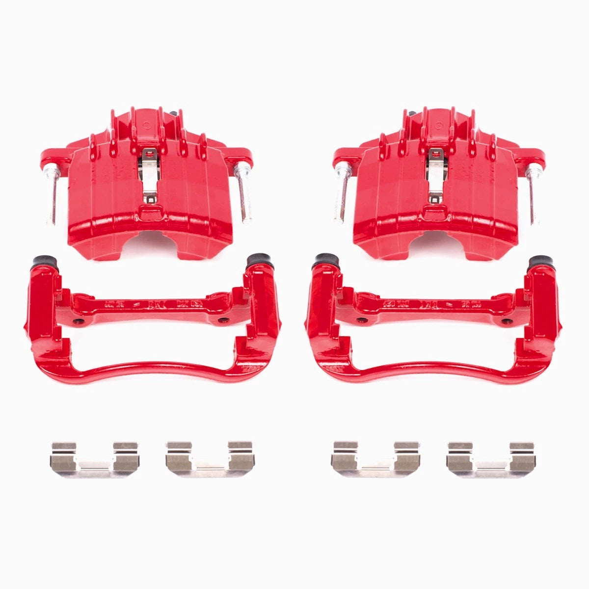 2X Powerstop Brake Calipers Set Front for Chevy Pontiac Grand Am (1997–2005) S4646
