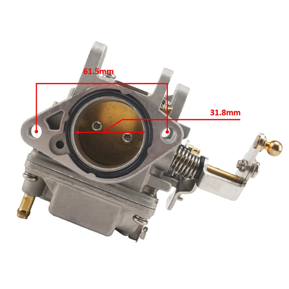 Carburetor Assy for Yamaha Parsun 25HP 30HP Outboard Motor (61T-14301, 61N-14301)