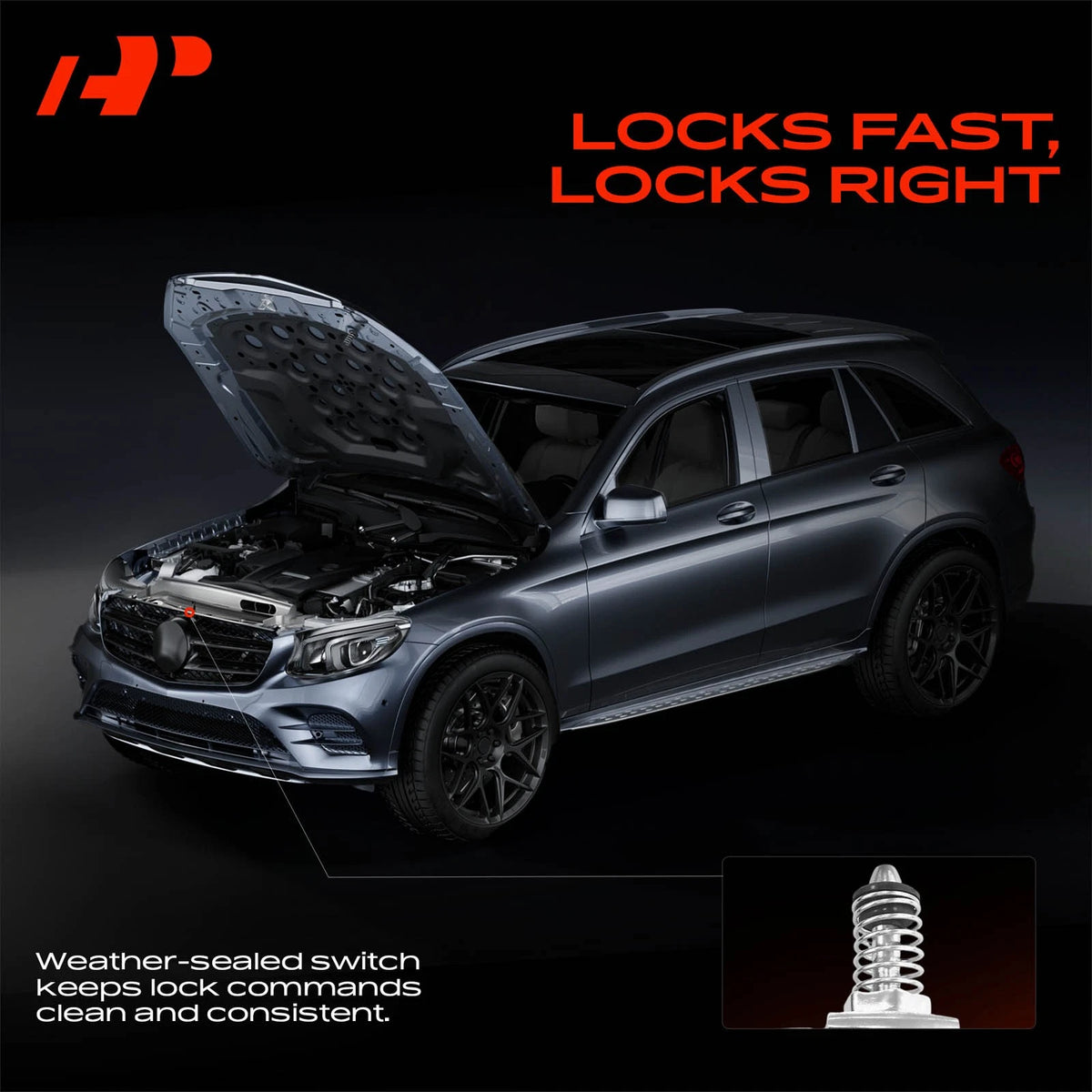 Hood Latch Lock for BMW 323Ci 330Ci (2000) - 51238203859