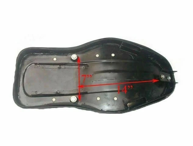 Dual Black Leatherite Seats for BSA A and B Models