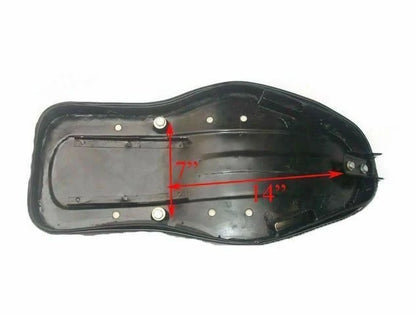 Dual Black Leatherite Seats for BSA A and B Models