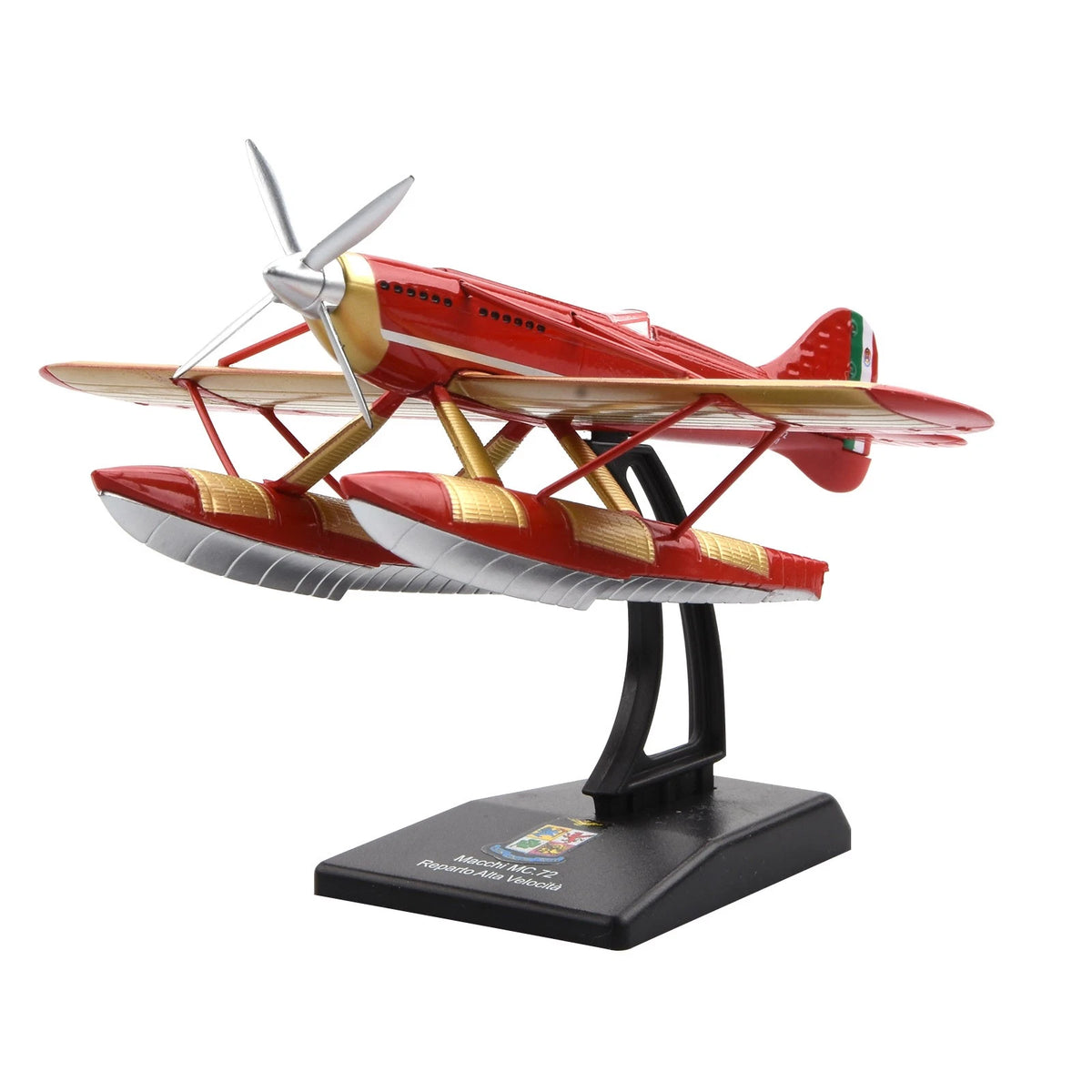 Macchi MC.72 Racing Seaplane Diecast Model 1/72 Scale (WWI Italy)