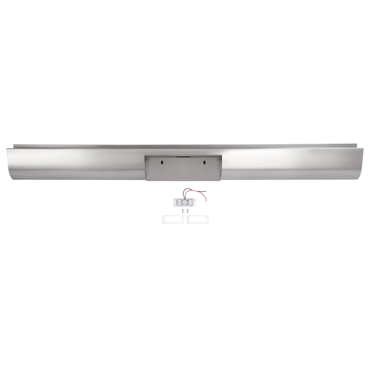 Rear Steel Roll Pan Assembly w/ Light for Dodge Dakota (1987–1996)