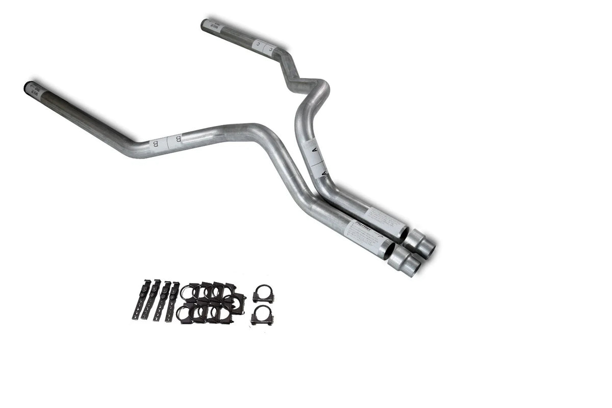 3" Dual Exhaust Kit for Dodge Ram 1500 (2004–2008) No Muffler