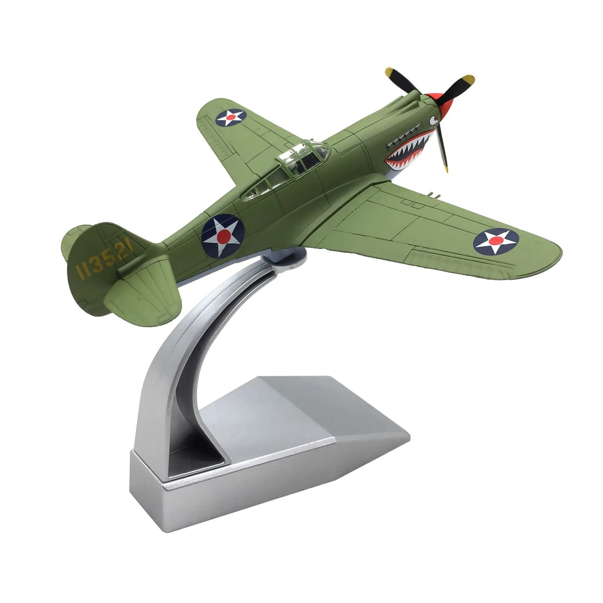 1/72 P-40 Fighter Alloy Model for American Aircraft (No Part Numbers)