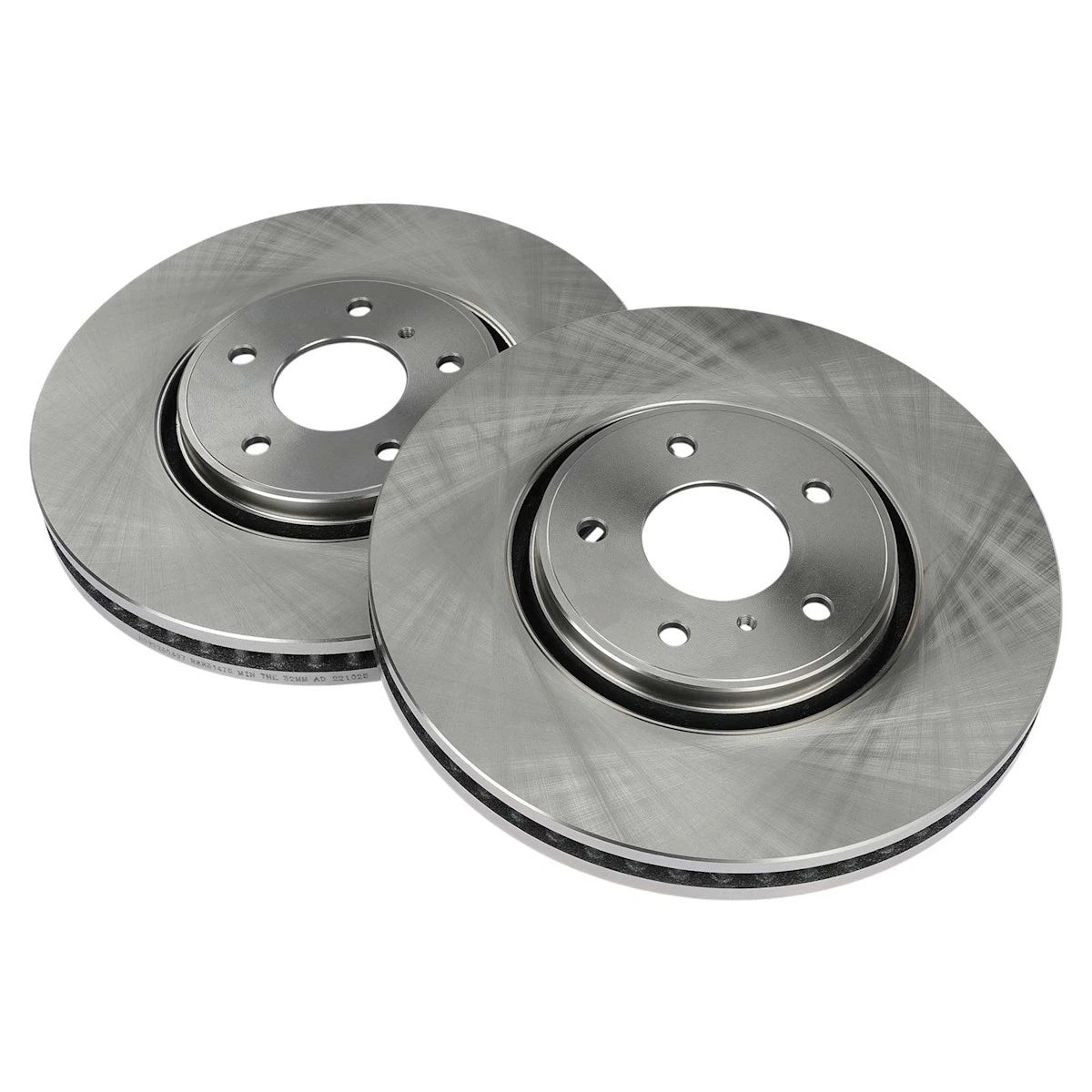 2X Brake Discs Front for INFINITI QX70 FX37 FX35 FX45 (2005–2008) 18053728, R31475