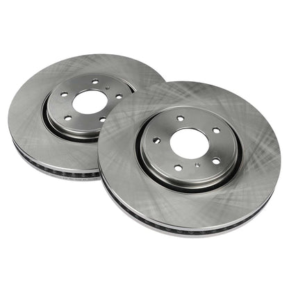 2X Brake Discs Front for INFINITI QX70 FX37 FX35 FX45 (2005–2008) 18053728, R31475