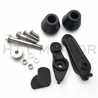 Black Frame Sliders Crash Protectors for Yamaha YZF R1 (2009–2014)