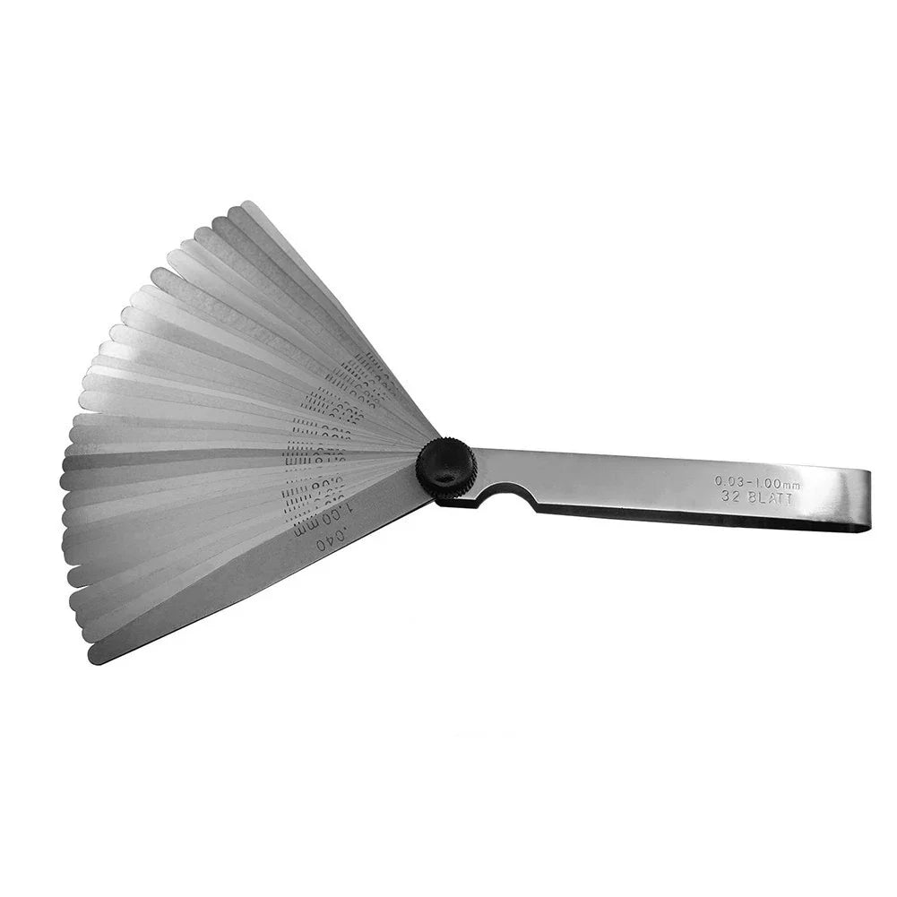 Feeler Gauge Measuring Tool 0.03-1.00mm for ATV Car UTV Motorcycles