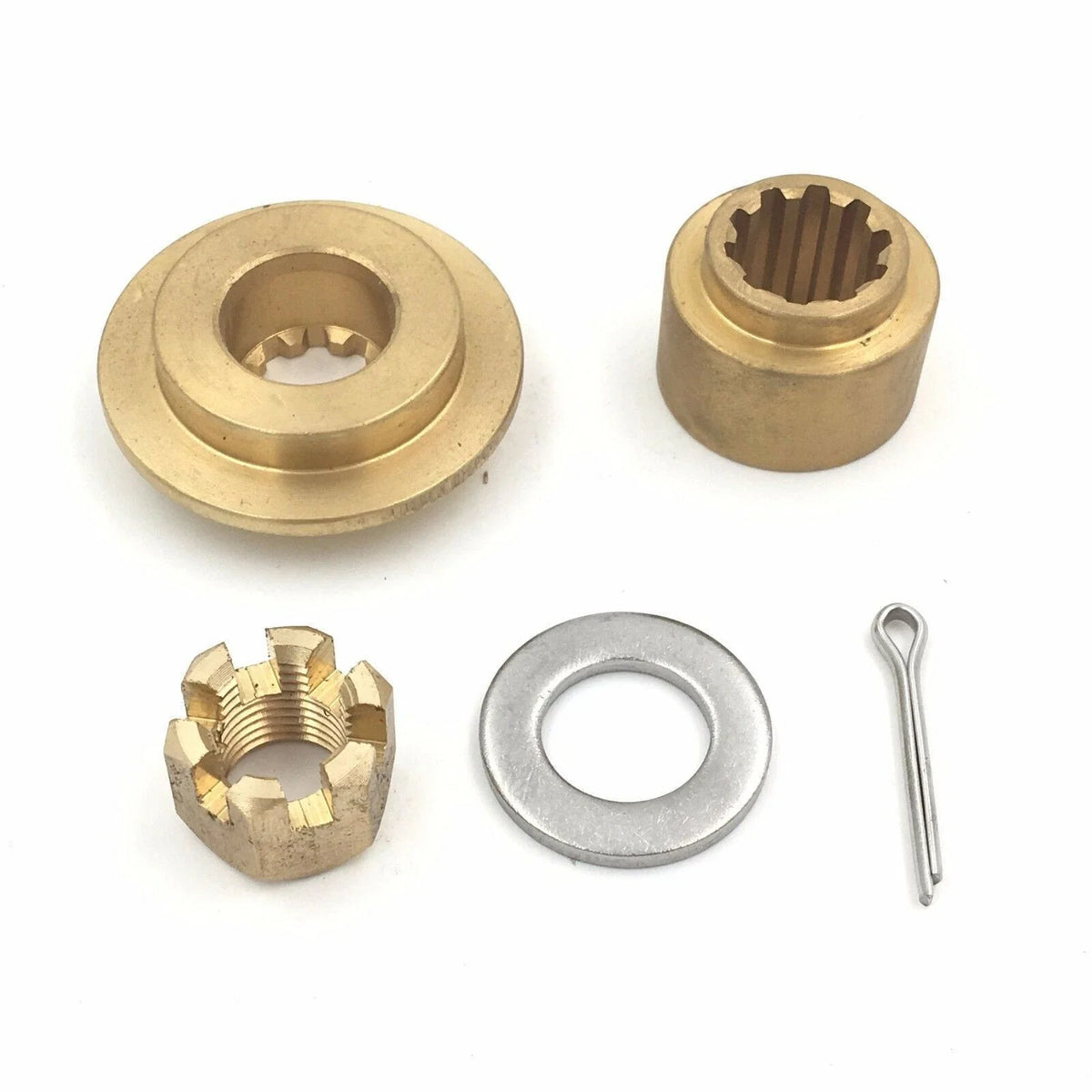 Outboard Propeller Hardware Kit for Suzuki 20-30hp (Spacer, Thrust Washer, Nut, Pin)