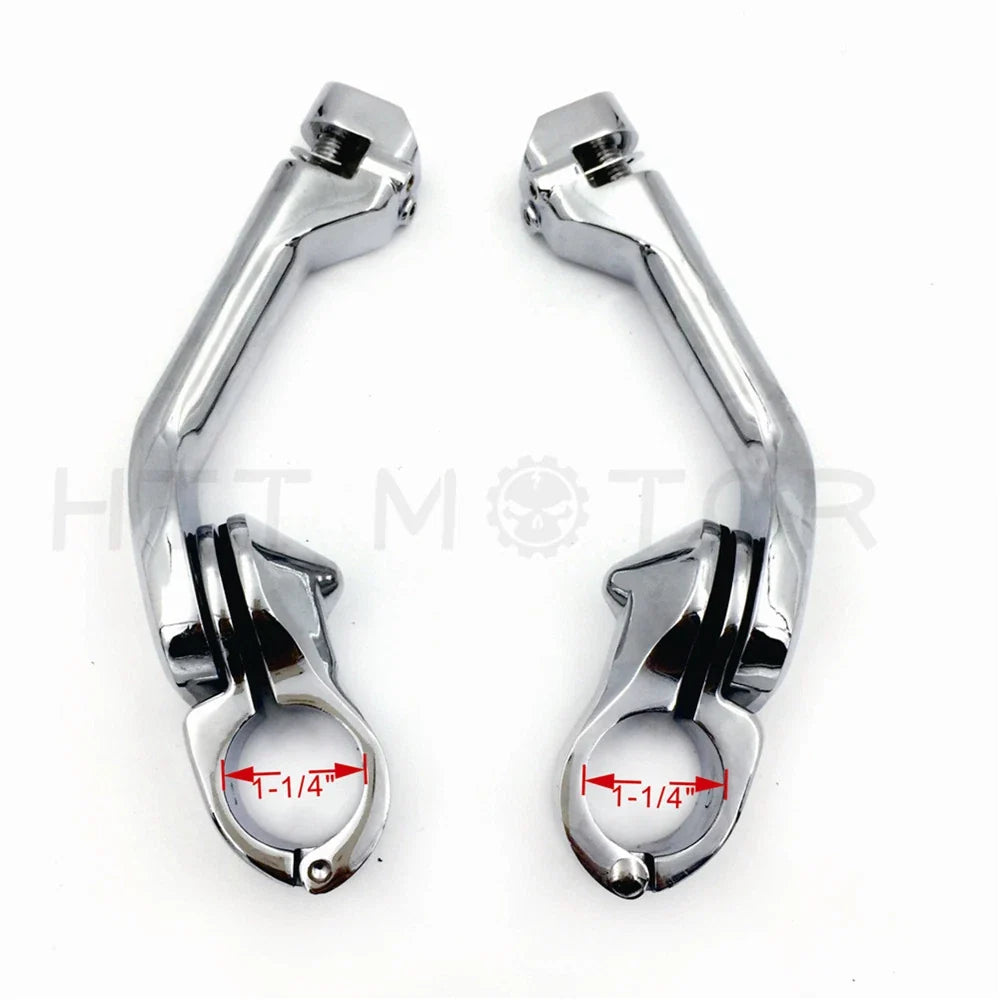 Chrome Foot Peg Mount Kit for Harley Davidson Street 500 XG500/750 (2015–2020)