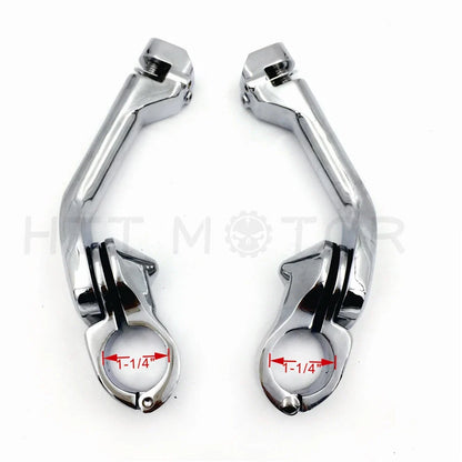 Chrome Foot Peg Mount Kit for Harley Davidson Street 500 XG500/750 (2015–2020)
