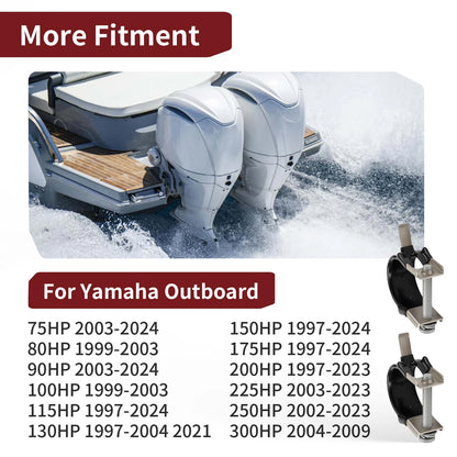 2X Trim & Tilt Sender Sensor for Yamaha Outboard (75-300 HP) 64E-43139-10-00, 99999-03830-00