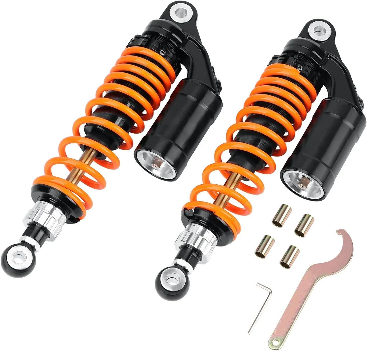 12in 320mm Orange Air Rear Shock Absorber for Universal Motorcycle