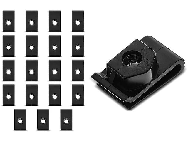 Set of 4 License Plate Retainer Clip Nuts for Nissan Pathfinder (APR) 96192DGKD