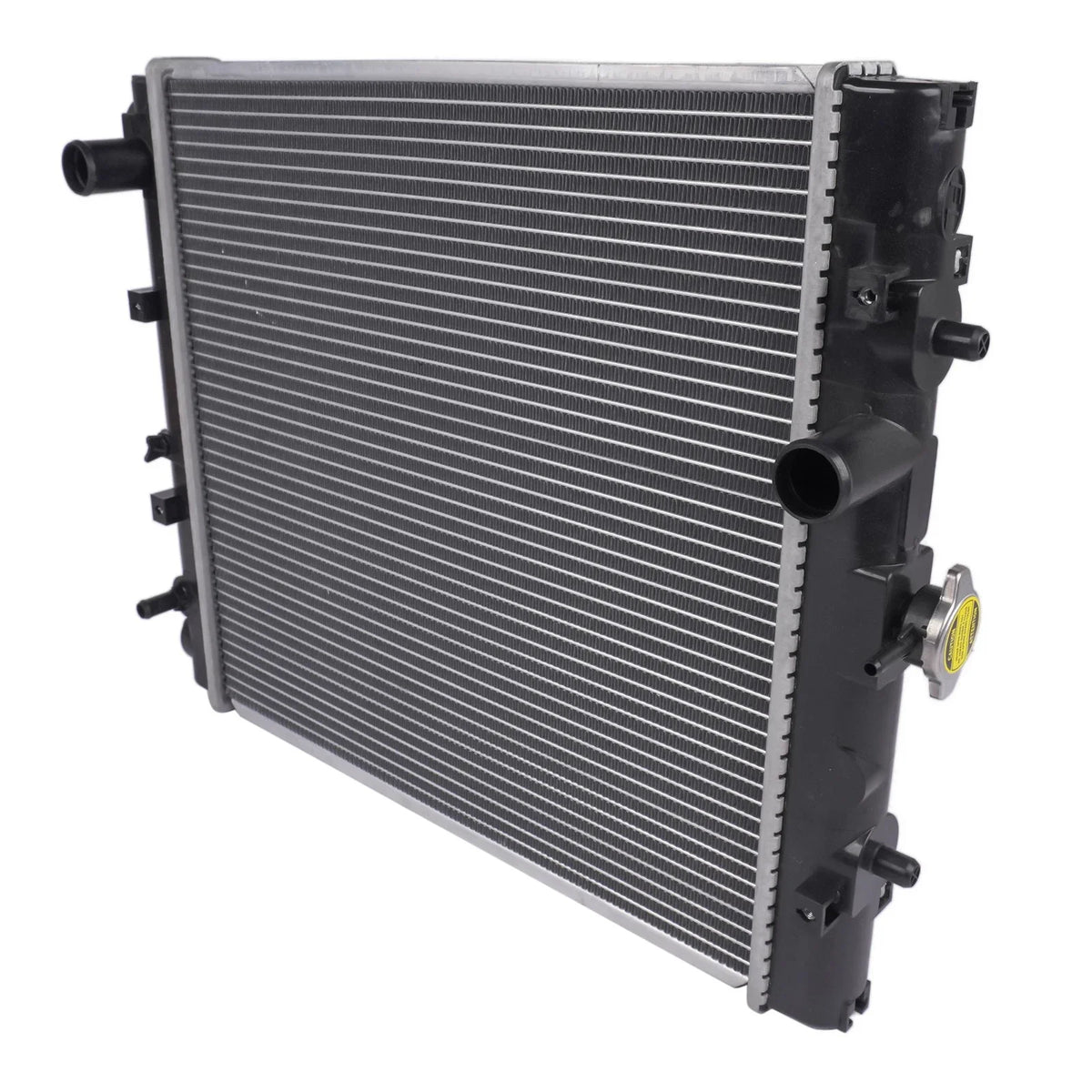 Radiator with Pressure Cap for Kubota MX4700 MX5100 (#TC250-99602, #TC250-99600)