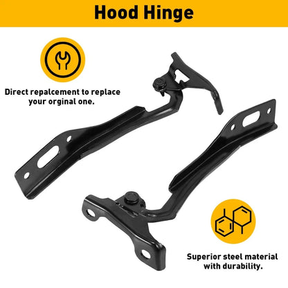 Hood Hinges Set of 2 for Honda Civic (2012–2015)