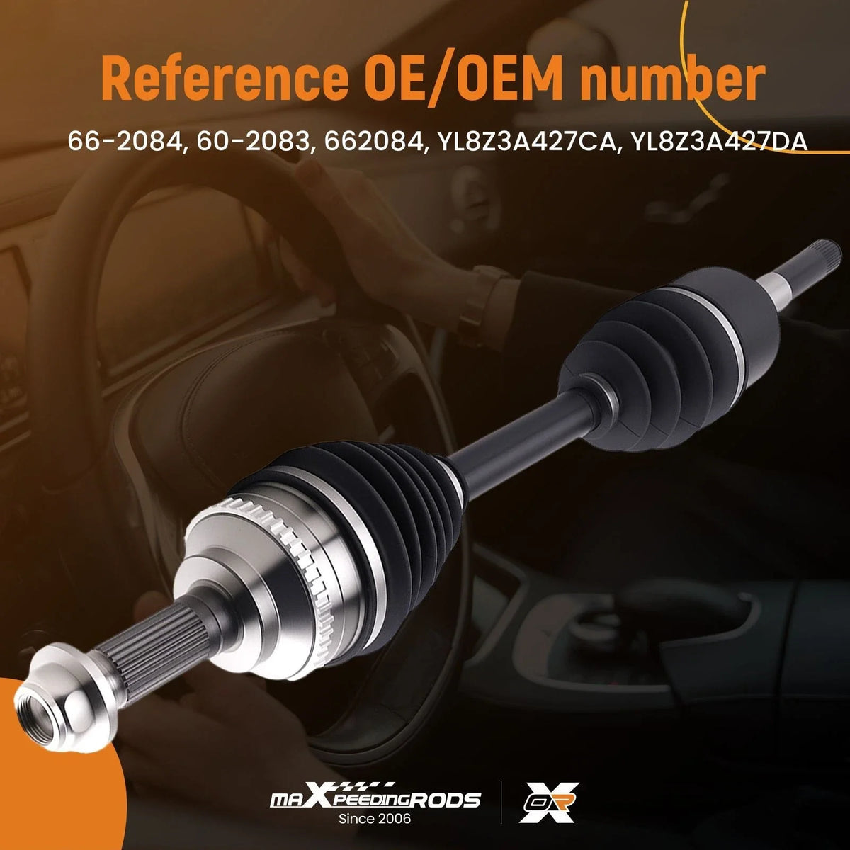 Front Left CV Axle Shaft for Ford Escape Mazda Tribute (2001–2007)