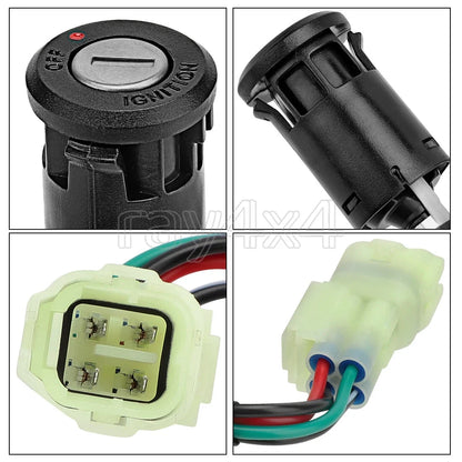 2-Position Ignition Key Switch for Kawasaki KFX50 KFX90 (2007–2023) 27005-Y002