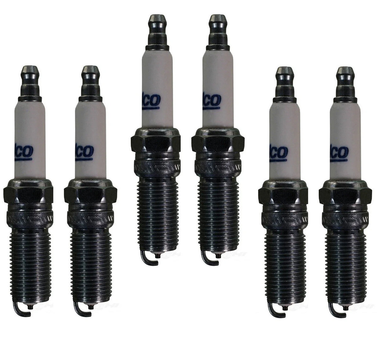 Set of 6 Spark Plugs for Ford Police Interceptor Utility (2013–2019)