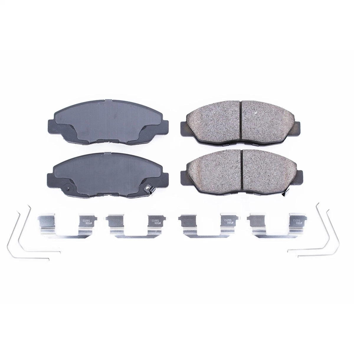 2X Powerstop Brake Pad Set Front for Honda Civic (2012–2015) 17-1578