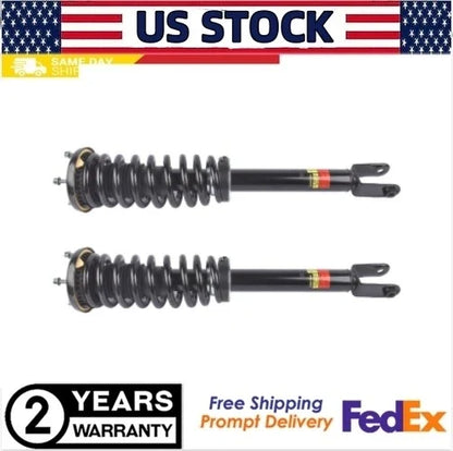 2X Front Shock Struts Assembly with Coil Springs for Jaguar XJ (2010–2019)