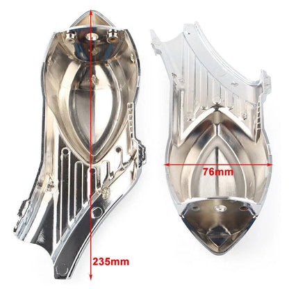 2pcs ABS Chrome Rear Swingarm Axle Bolt Covers for Indian Scout (2015–2016)