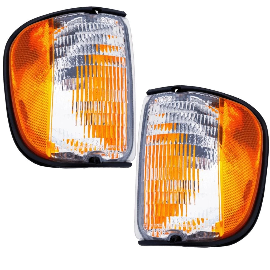 Set of 2 Corner Lights for Ford E-150/E-250 (2003) FO2521122, FO2520122