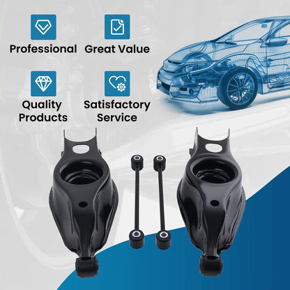 Rear Lower Center Control Arms and Sway Bars Kit for Challenger Charger (2005–2019)
