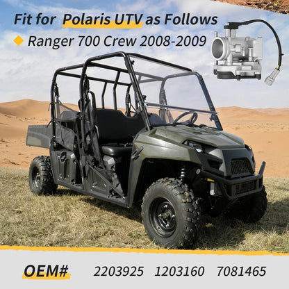 Throttle Body & Throttle Cable for Polaris Ranger Crew 700 (2008–2009) 2203925 7081465