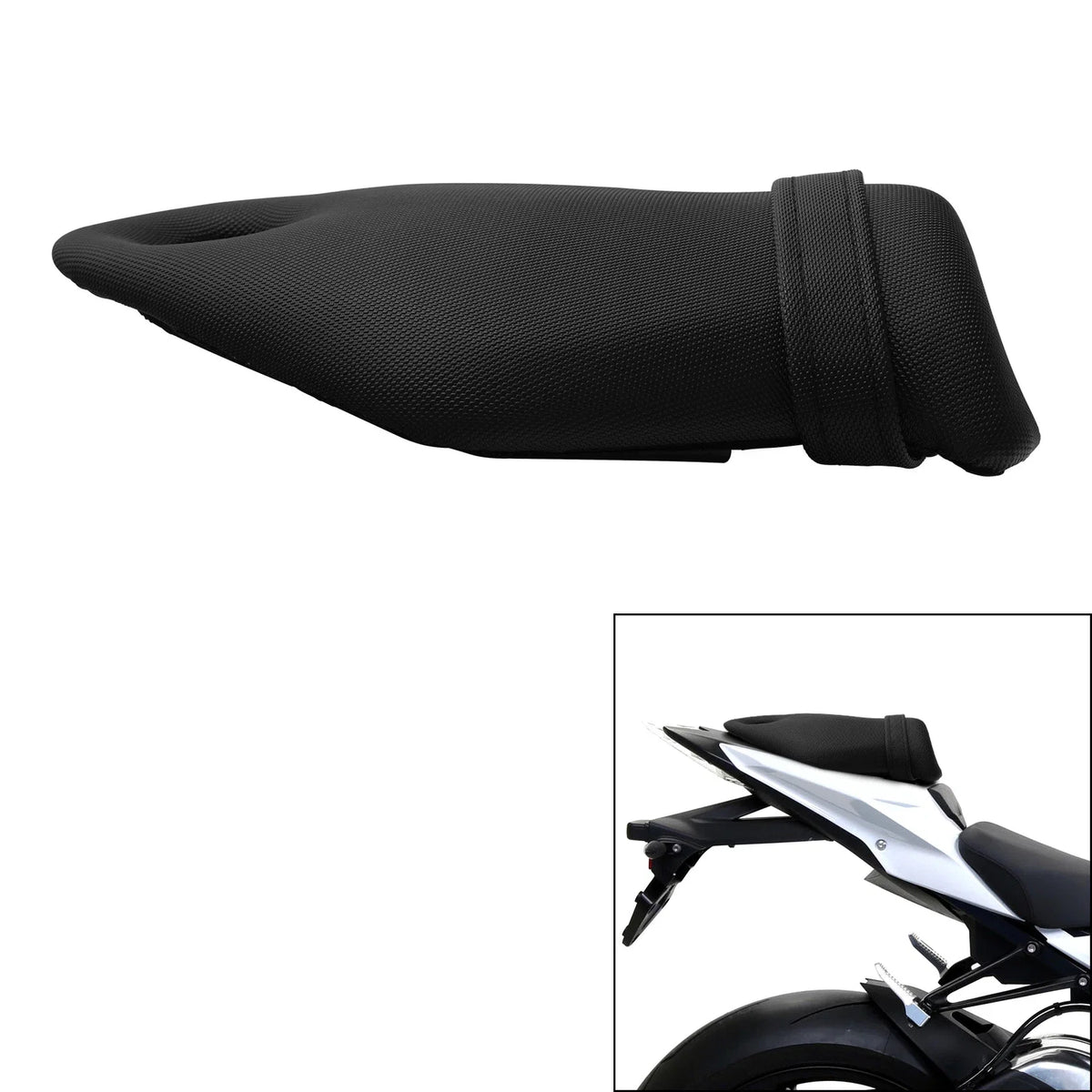 Rear Passenger Seat Pillion for BMW S1000RR (2009–2018), S1000R (2014–2020), HP4 (2012–2014)