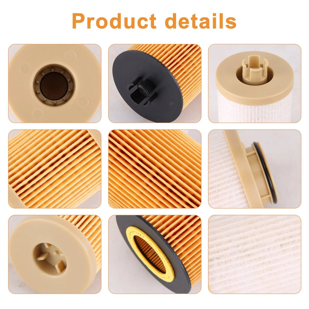 Set of 10 Fuel Filters FL2016 for Ford F250 Super Duty (2003–2007)
