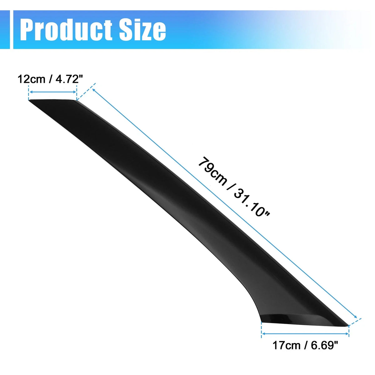 Right Windshield A-Pillar Trim Panel for Ford Flex (2009–2019) BA8Z-7403136-AA