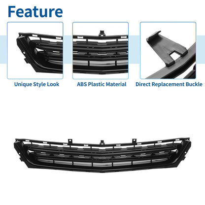 Front Lower Bumper Grille for Chevrolet Impala (2014–2020) No.23455348 Black