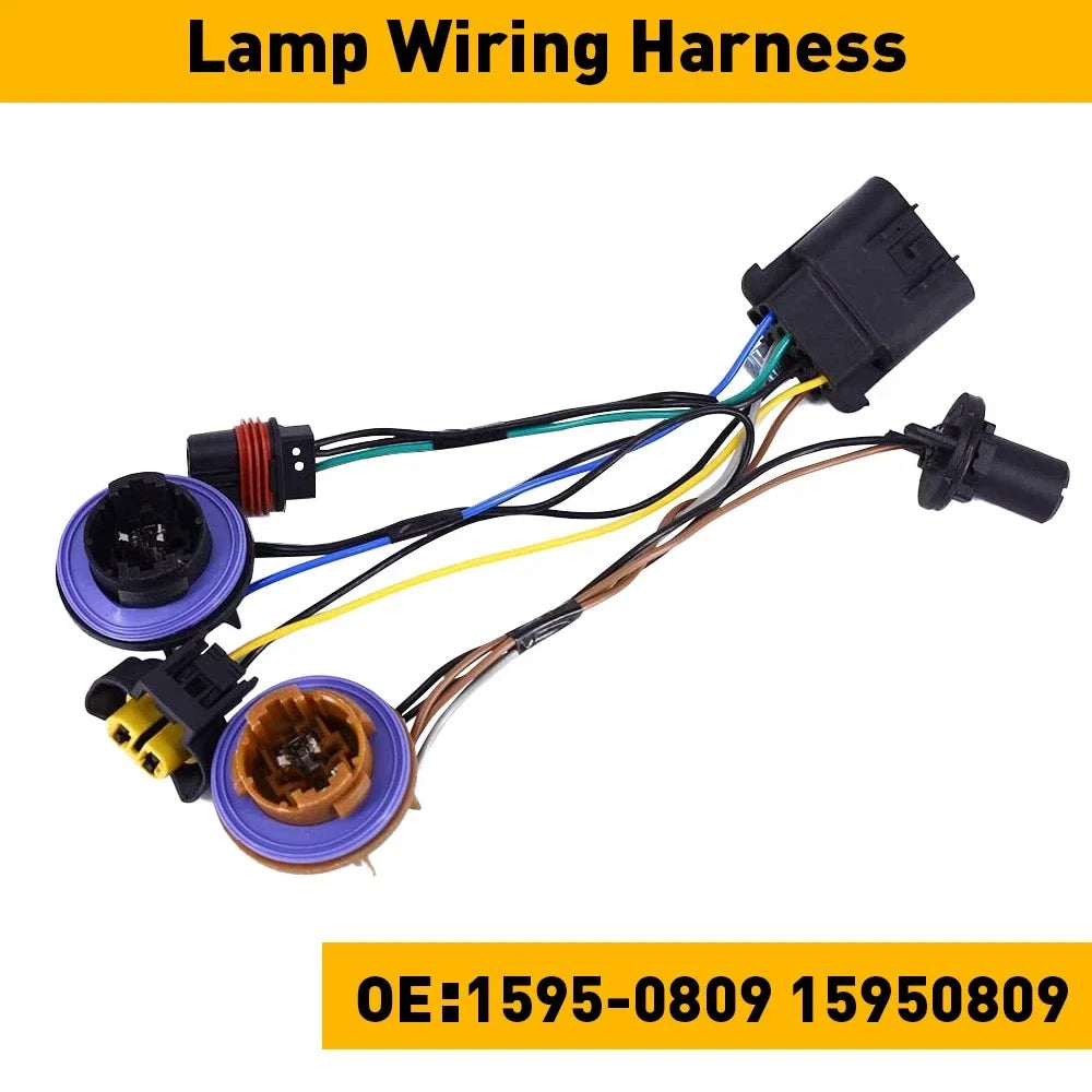 Headlight Wiring Harness 15950809 for Chevy Tahoe Suburban Avalanche (2007–2014)