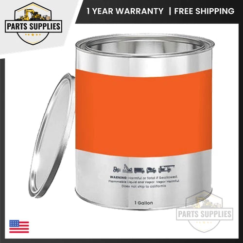 1 Gallon Orange Paint for Toyota Forklift