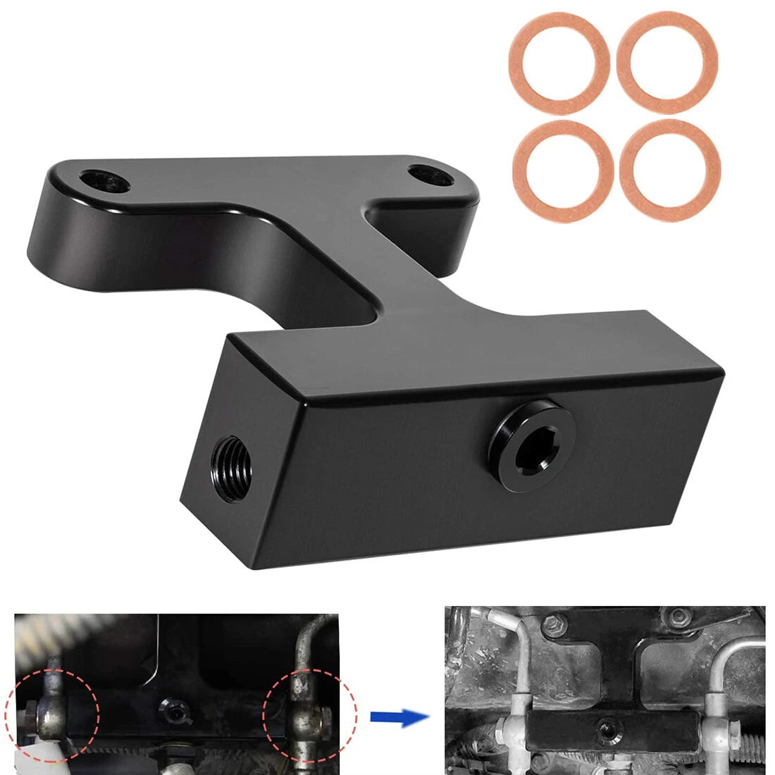 Fuel Filter Delete for Dodge RAM 2500/3500 5.9L Cummins Diesel (2003–2007)