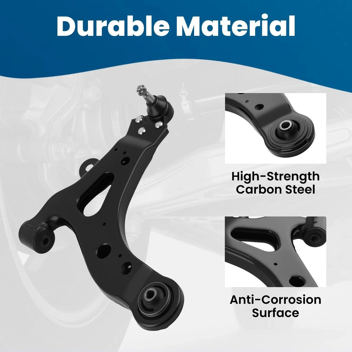 2X Front Lower Control Arms w/Ball Joint for Chevy Monte Carlo (1998–1999) K621352