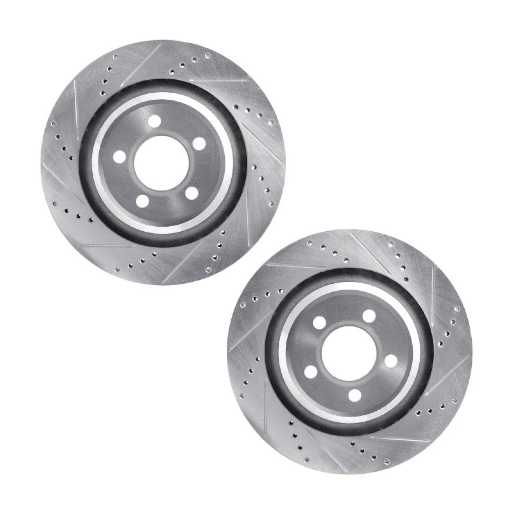 Drilled and Slotted Rotors for Dodge Challenger (2008–2023) ALX-PAU-DF-7002-39021-CLA1
