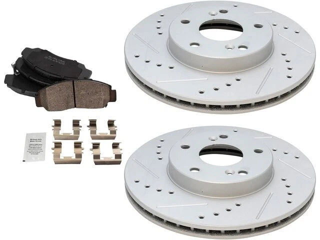 Brake Pad and Rotor Kit for Honda Civic (2006–2011) 78157YSGC